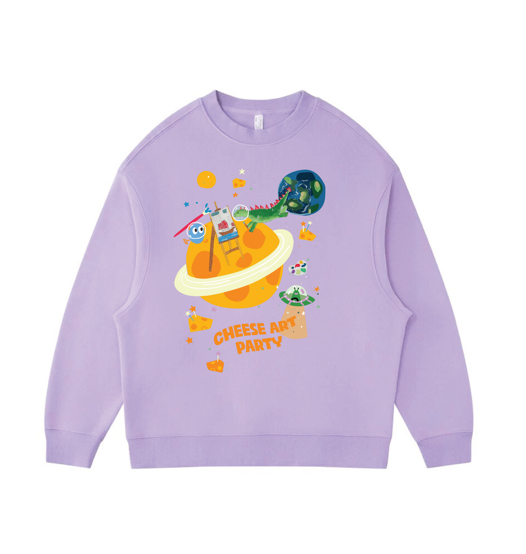 Cheese Art Party - Velvet sweater