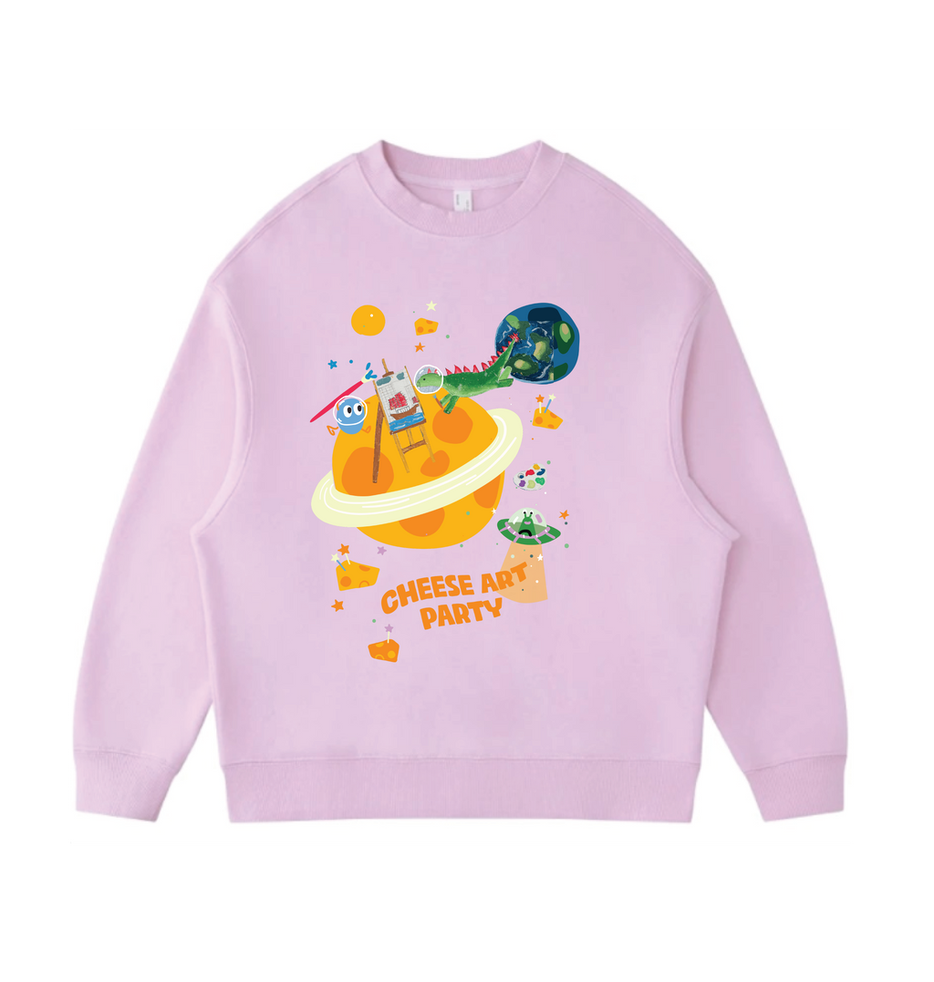 Cheese Art Party - Velvet sweater
