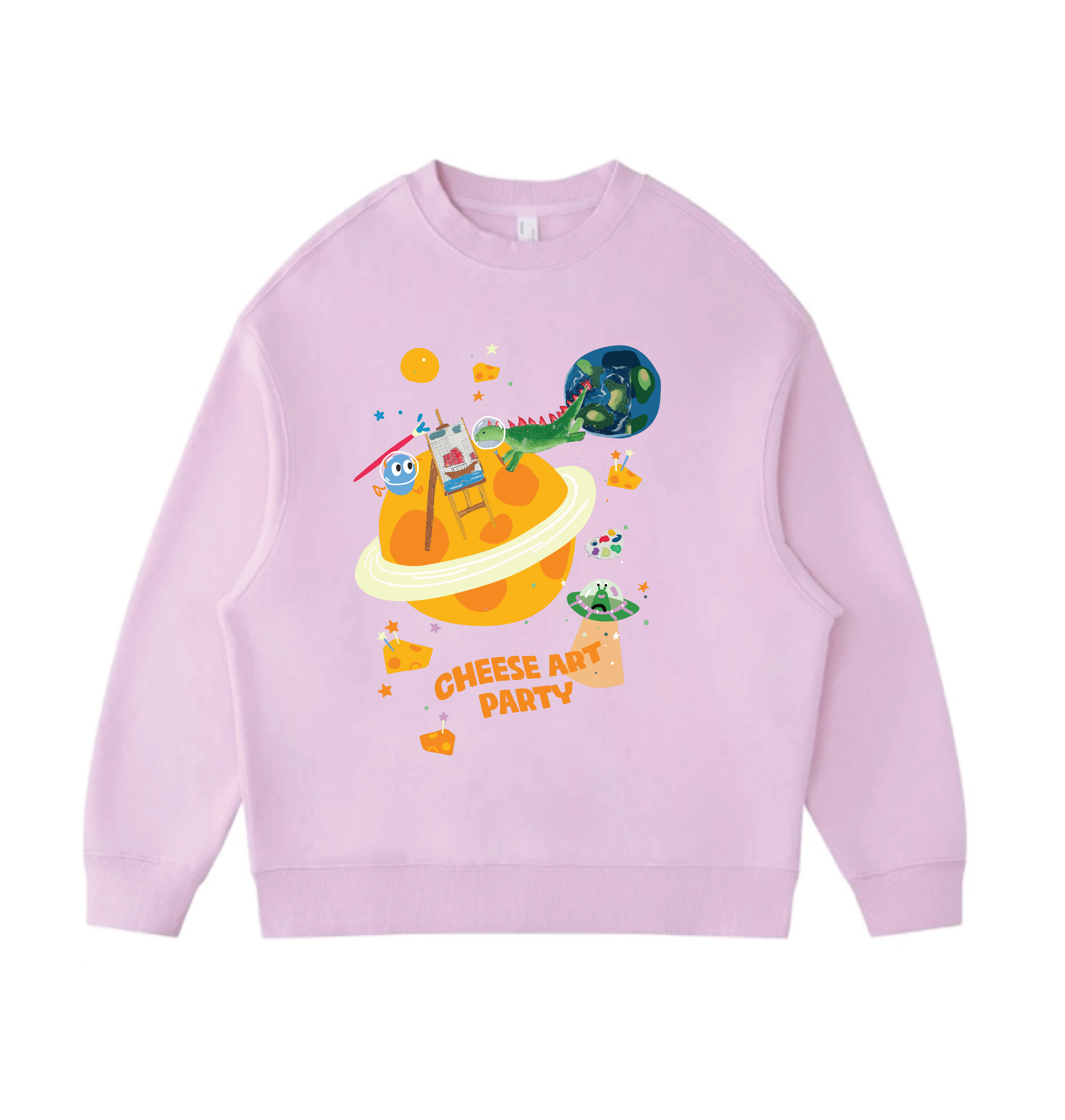 Cheese Art Party - Velvet sweater