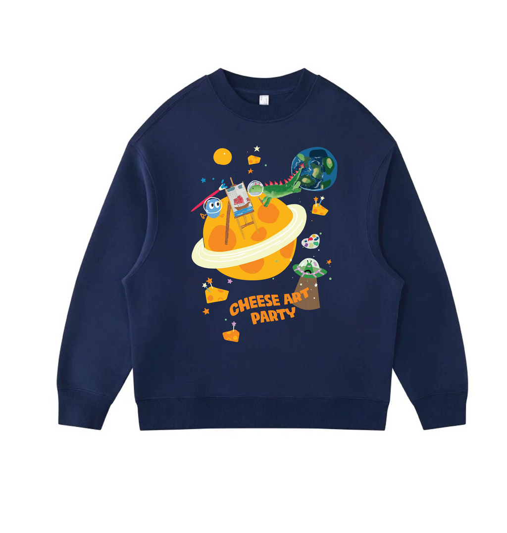 Cheese Art Party - Velvet sweater