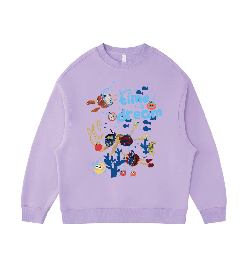 Its time to dream - Velvet sweater