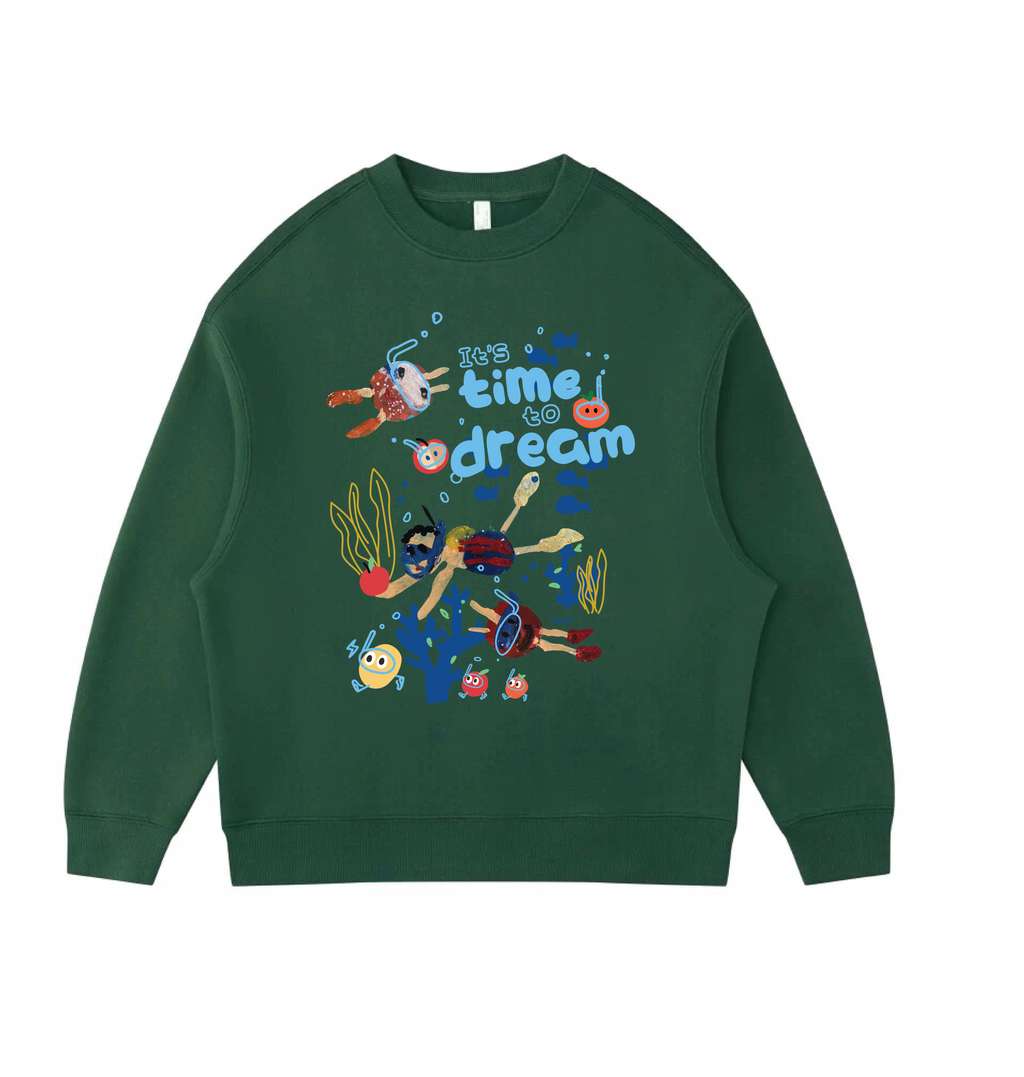 Its time to dream - Velvet sweater