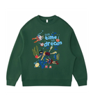 Its time to dream - Velvet sweater