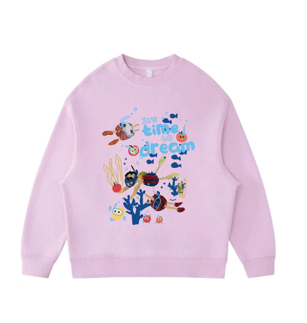 Its time to dream - Velvet sweater