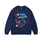 Its time to dream - Velvet sweater