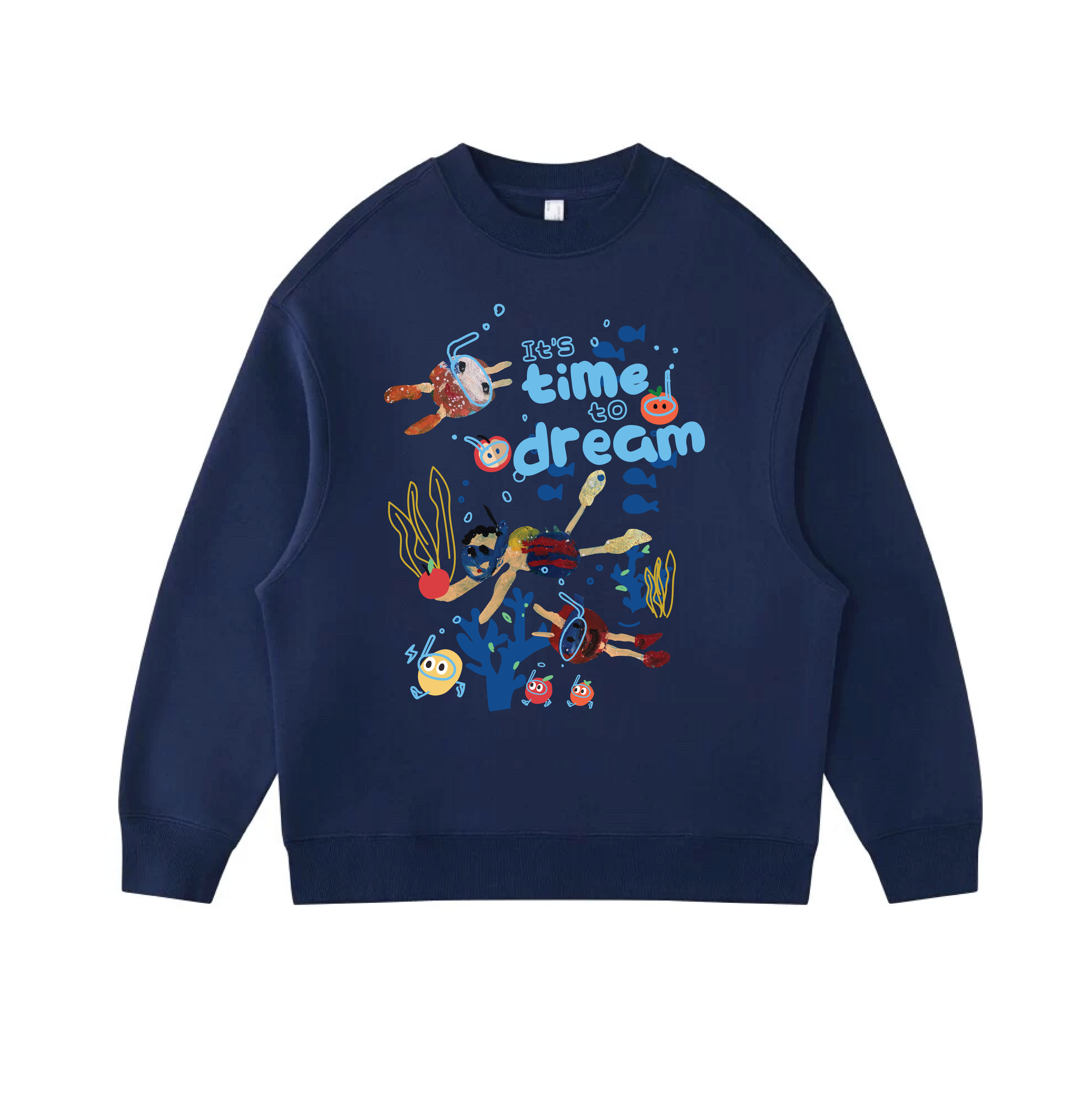 Its time to dream - Velvet sweater