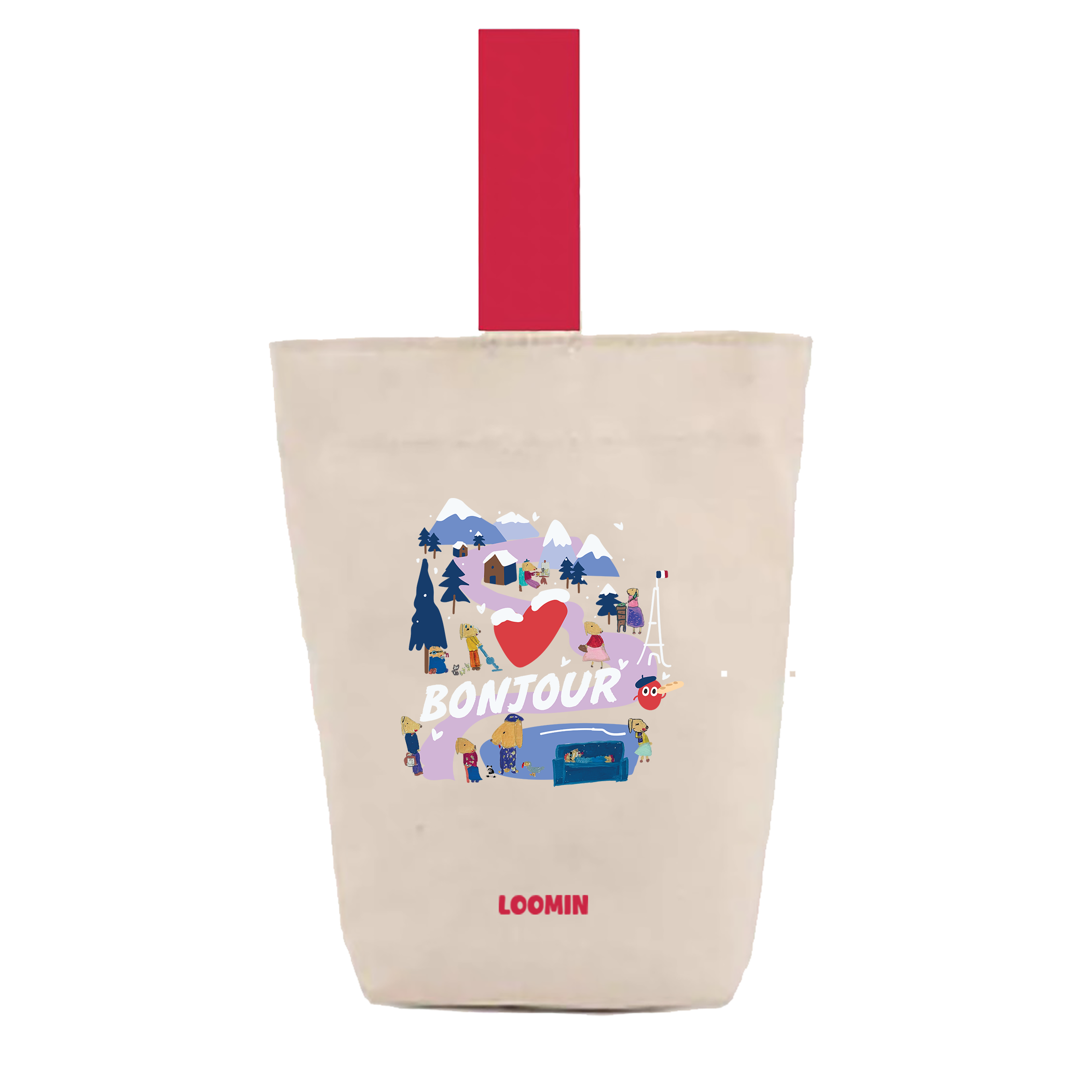 Bonjour! - Bucket Bag