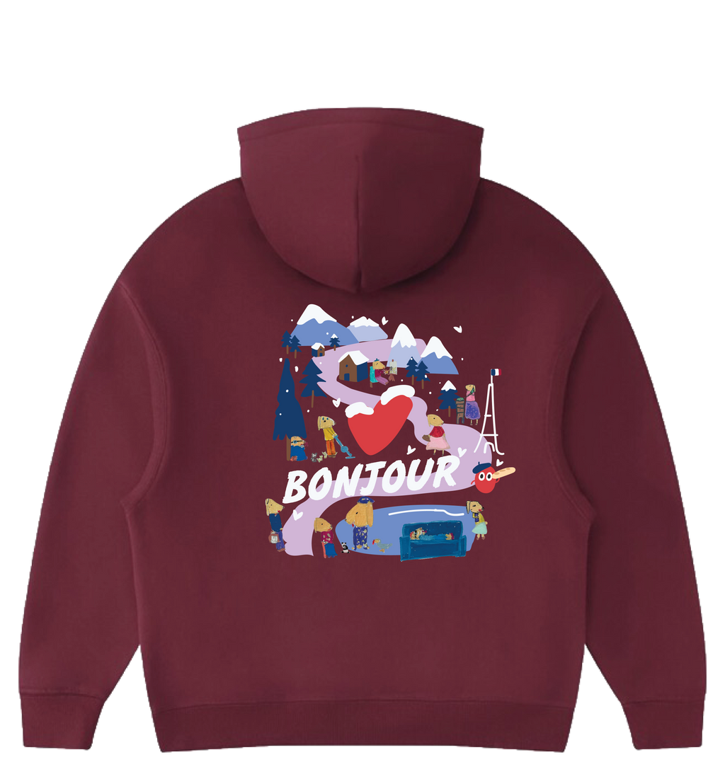 Bonjour! - Hoodie