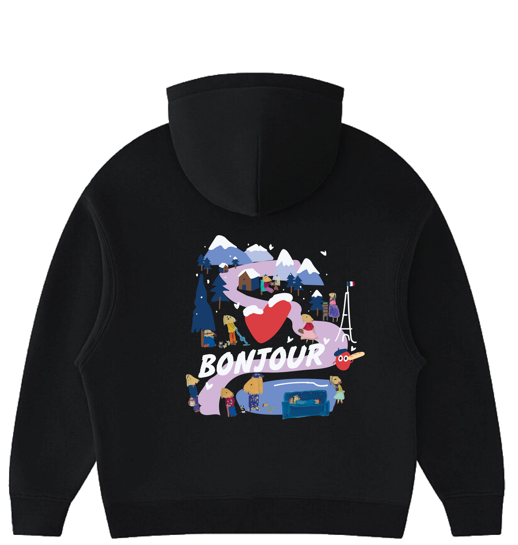 Bonjour! - Hoodie