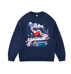 Bonjour! - Velvet sweater