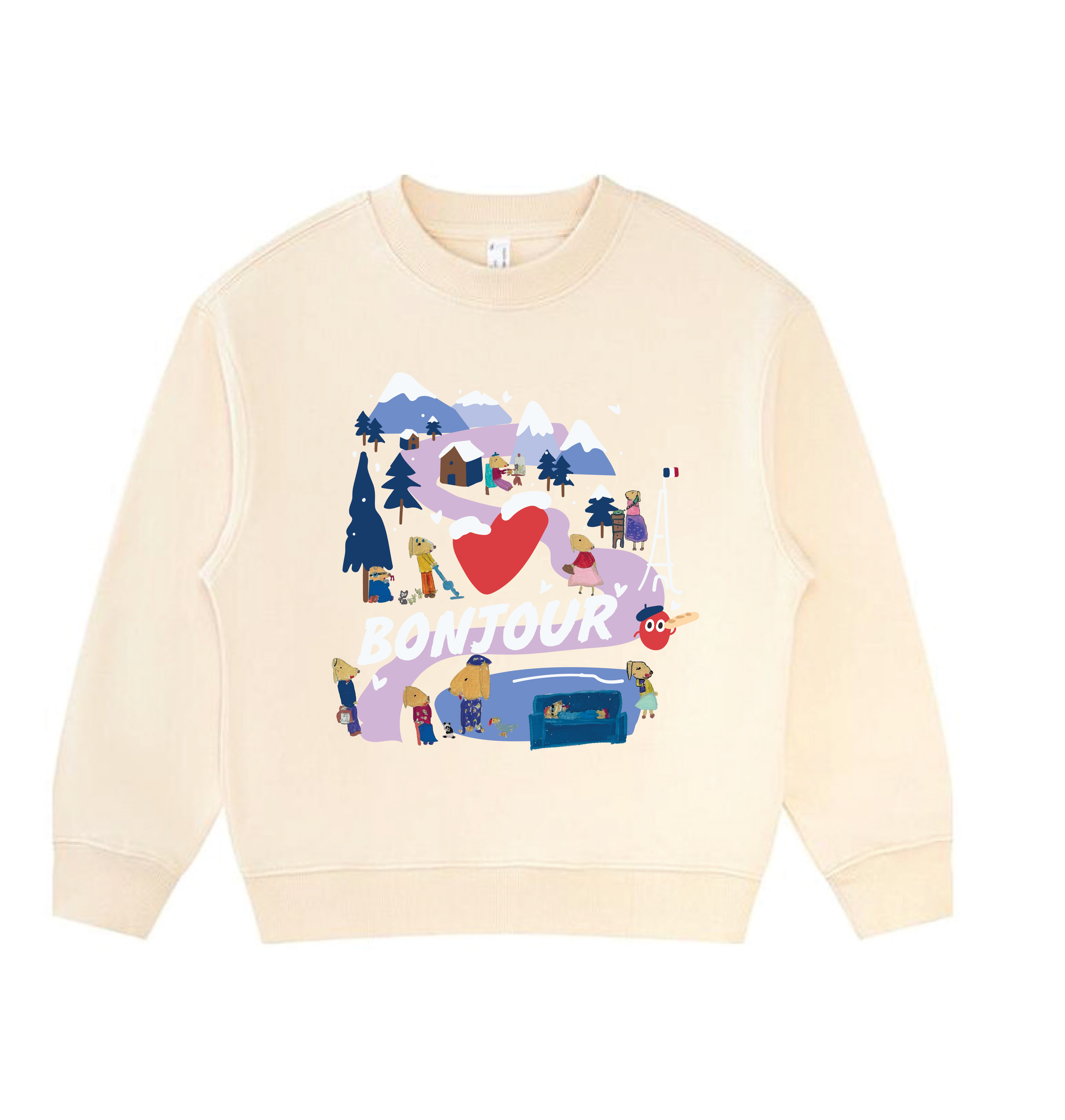 Bonjour! - Sweater