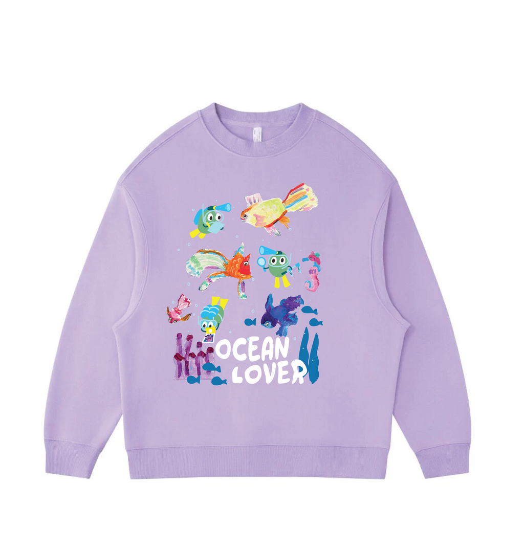 Ocean Lover  - Velvet sweater