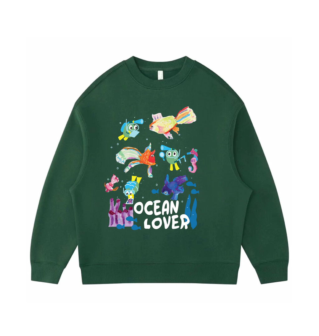Ocean Lover  - Velvet sweater