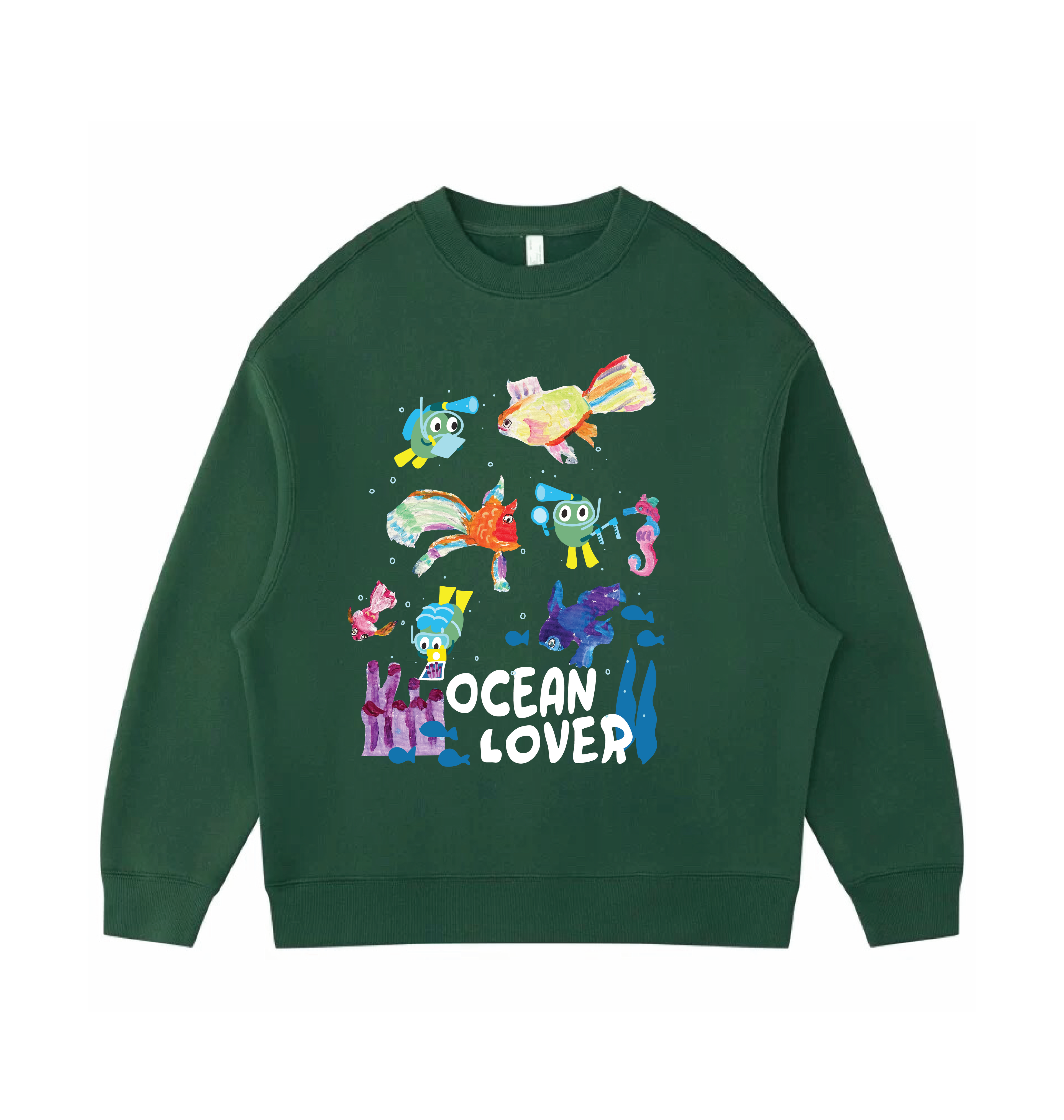 Ocean Lover  - Velvet sweater