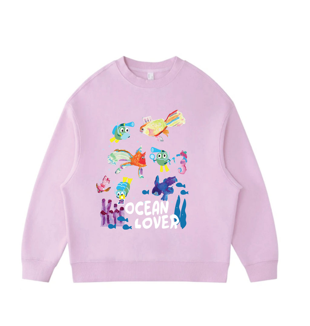 Ocean Lover  - Velvet sweater