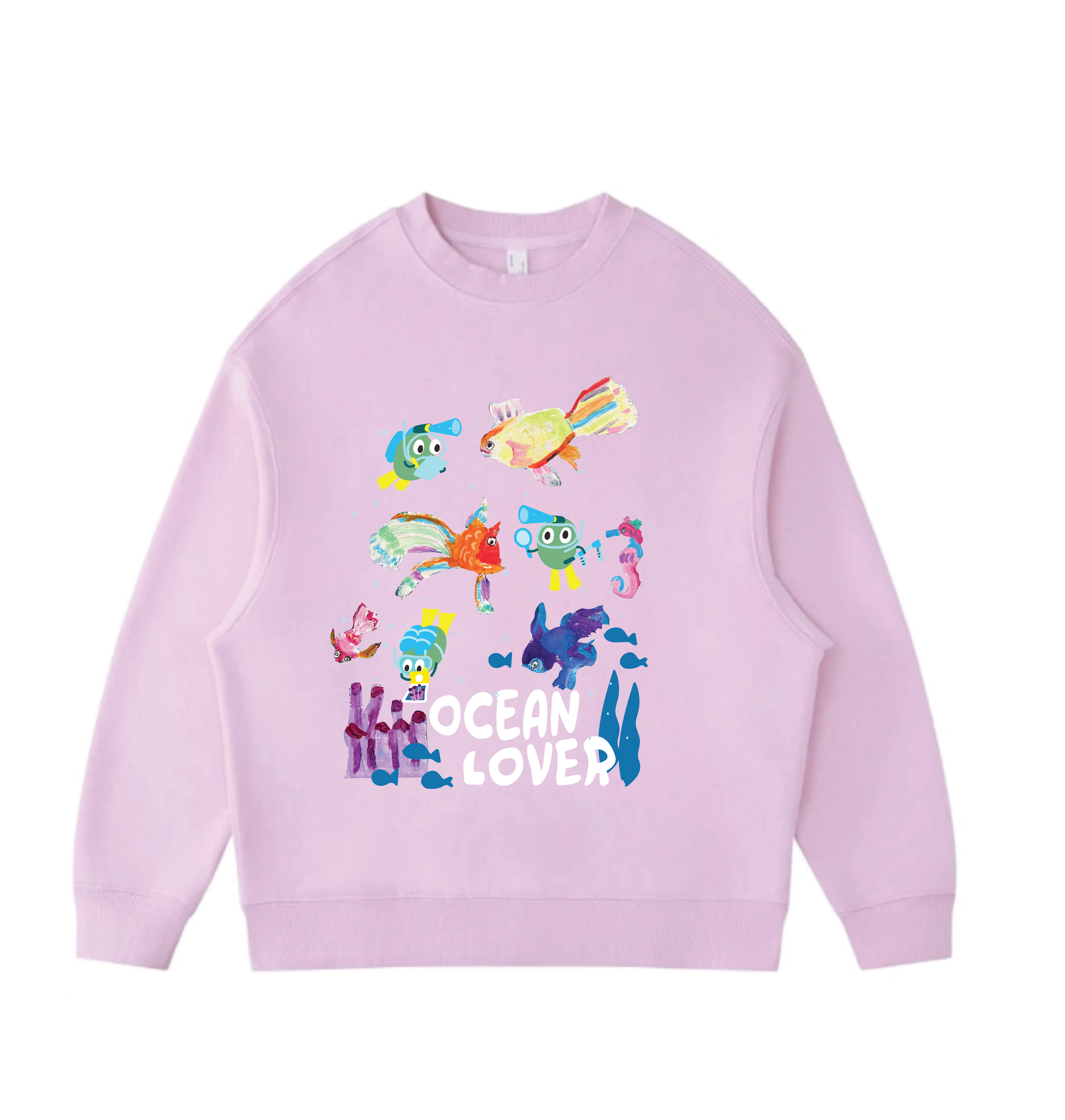 Ocean Lover  - Velvet sweater