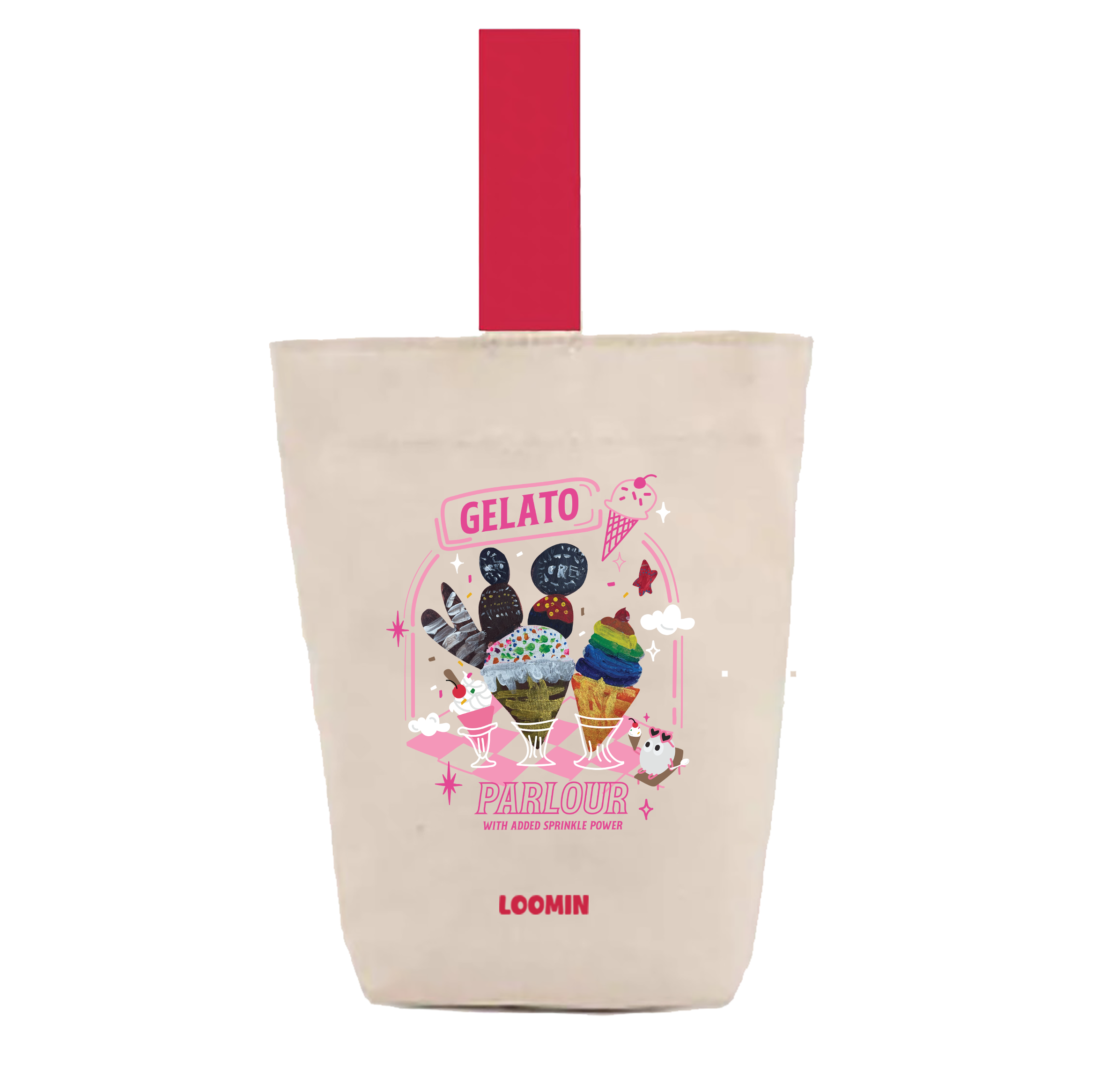 Gelato Parlour - Bucket Bag