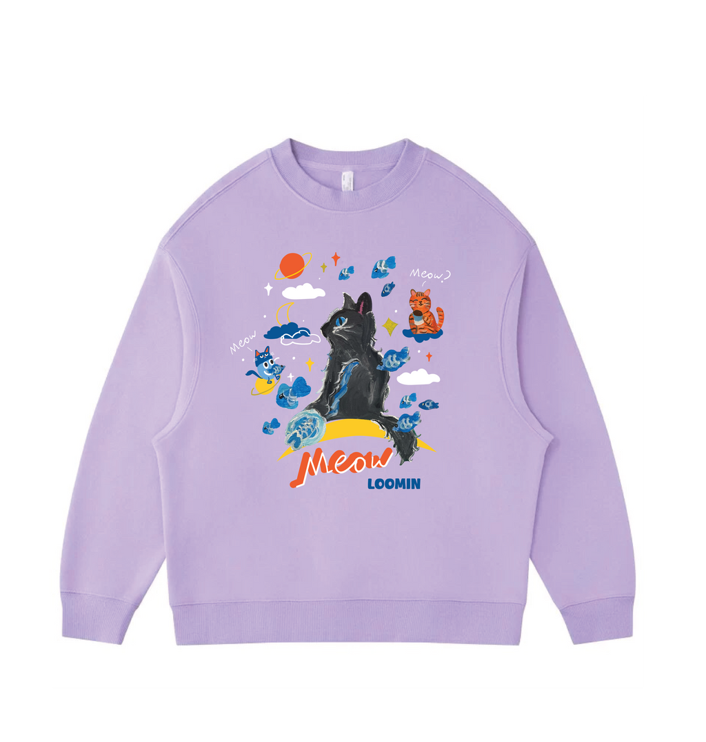 Meow! - Velvet sweater