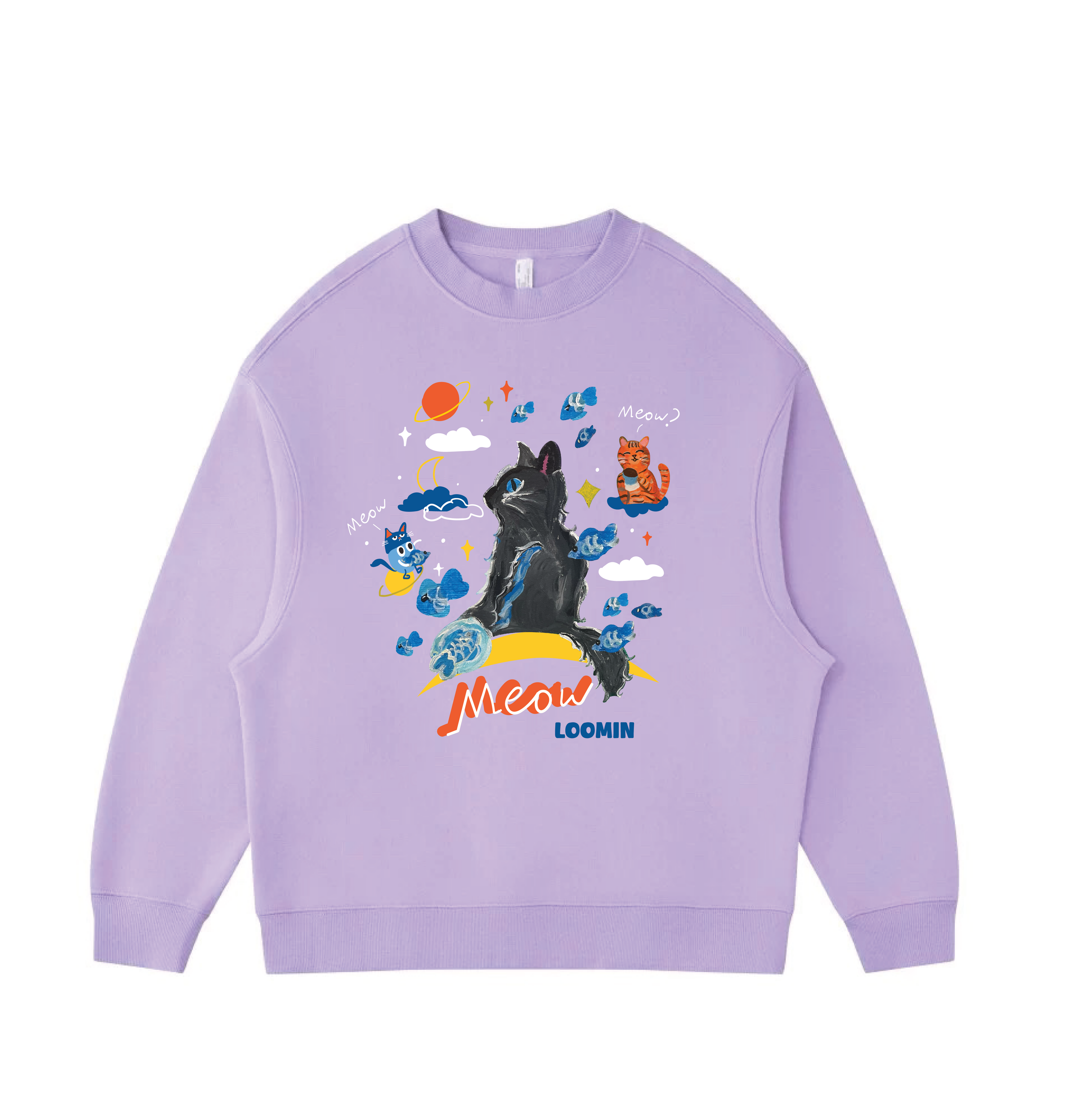 Meow! - Velvet sweater