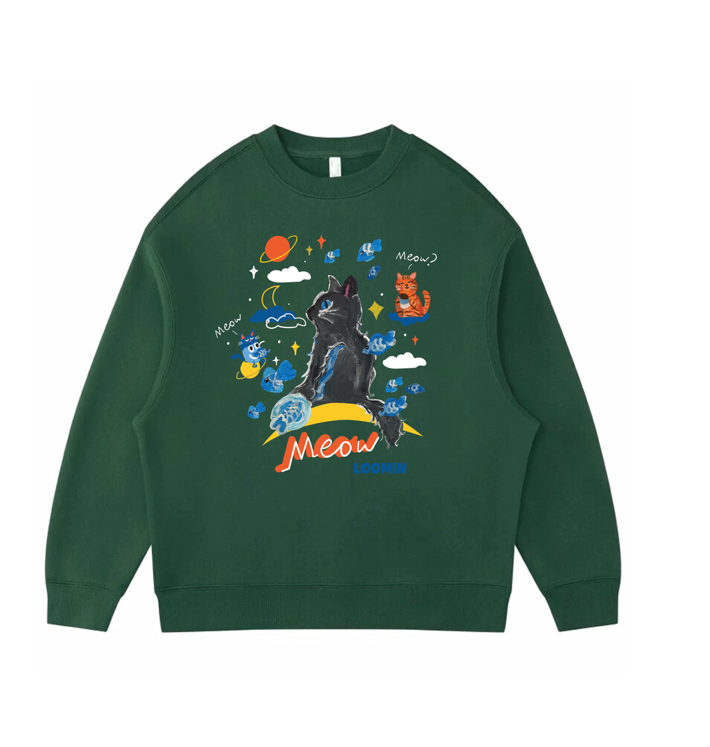 Meow! - Velvet sweater