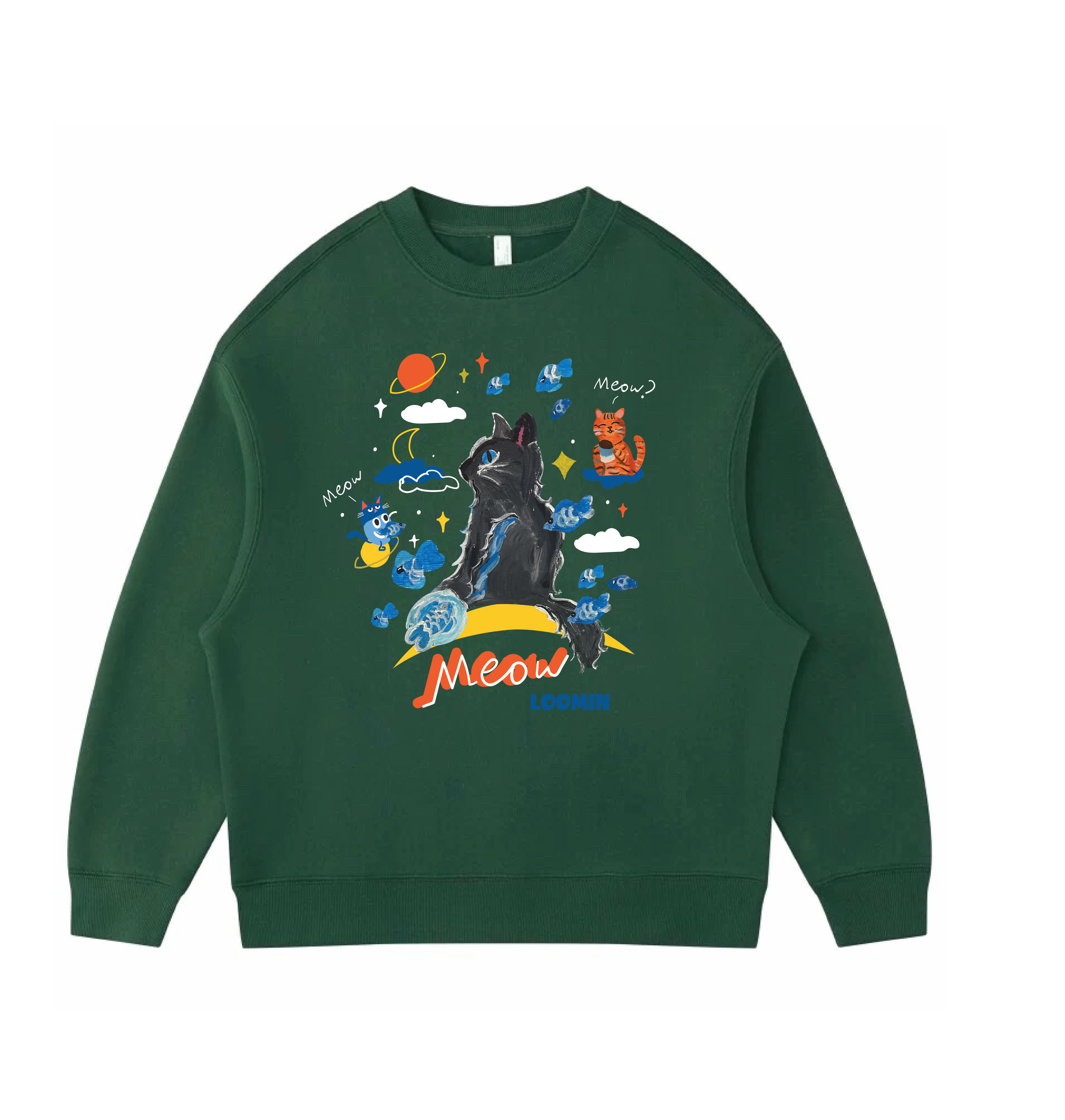 Meow! - Velvet sweater