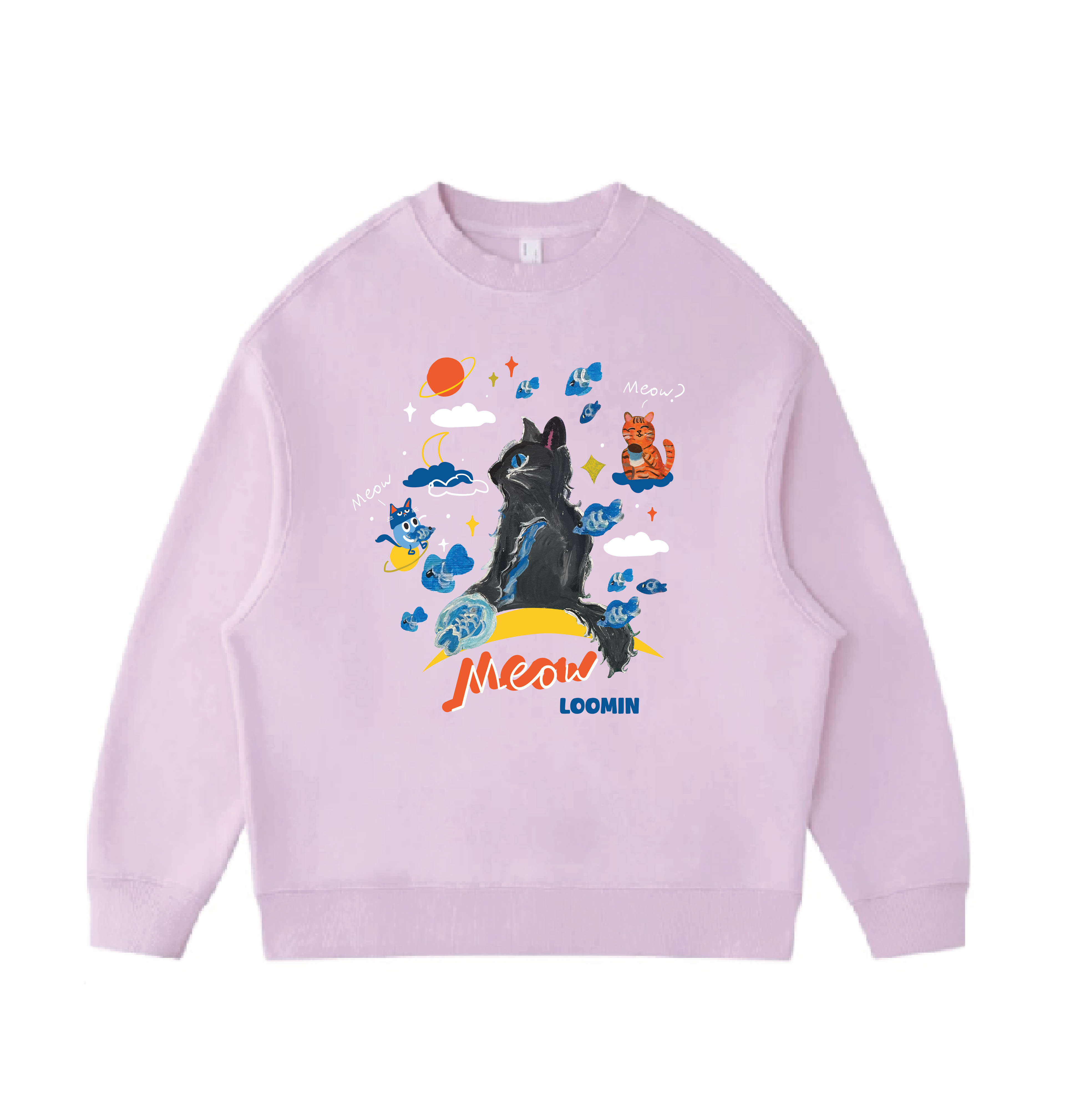 Meow! - Velvet sweater