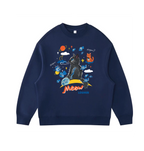 Meow! - Velvet sweater