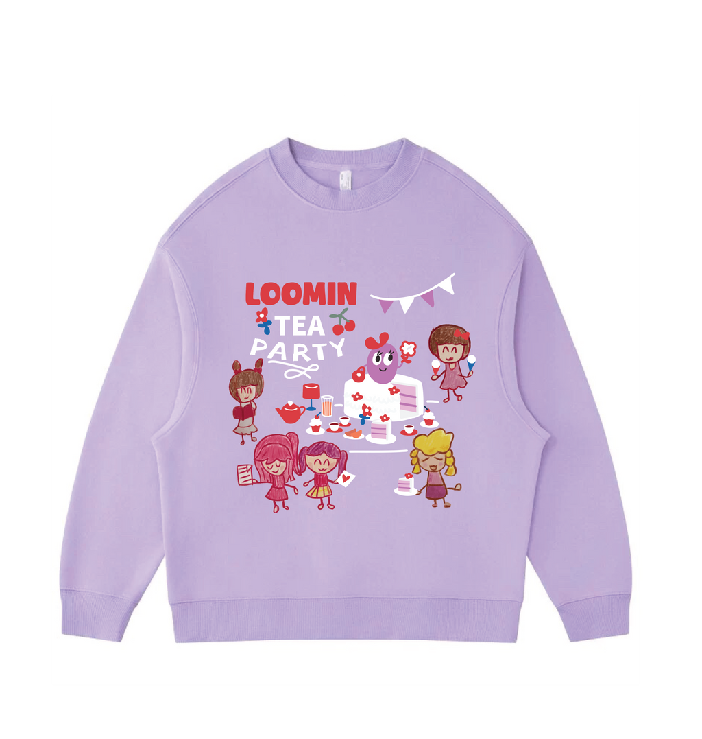 Tea Party - Velvet sweater