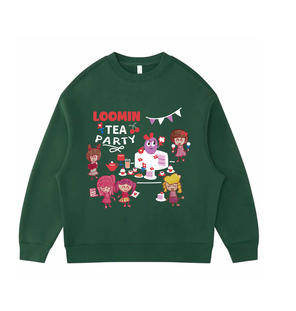 Tea Party - Velvet sweater