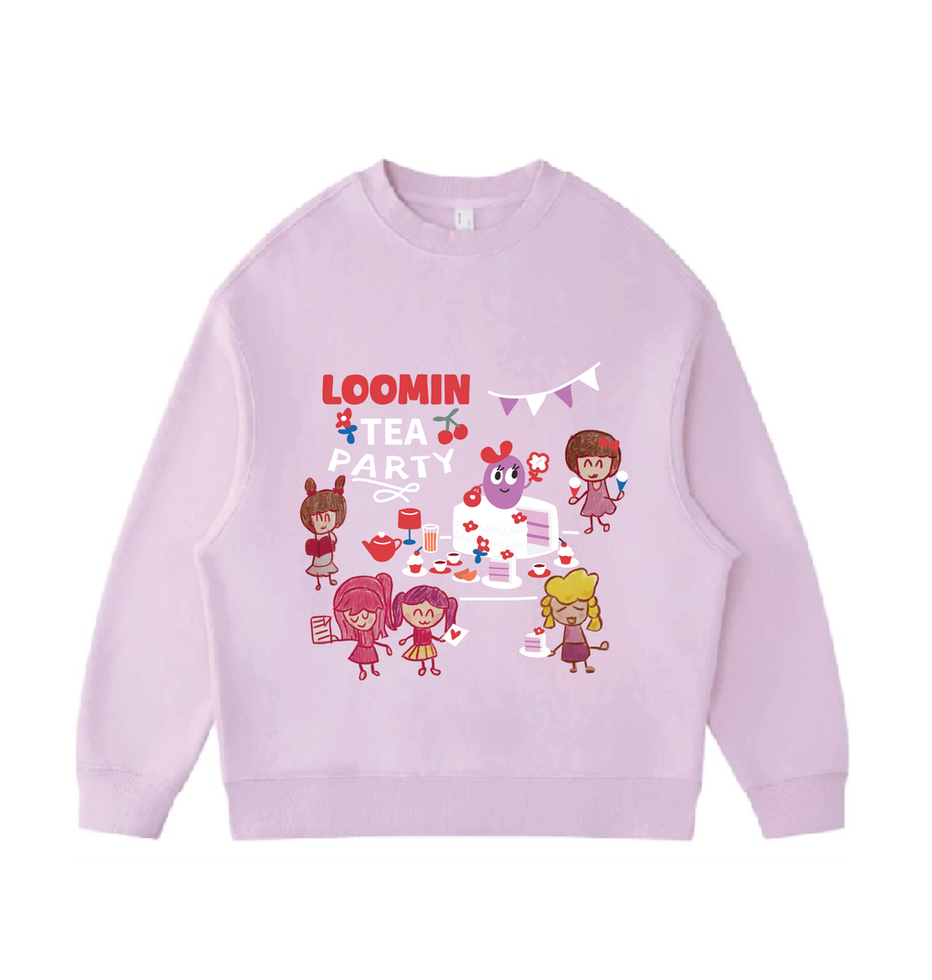 Tea Party - Velvet sweater