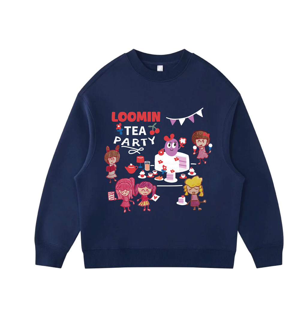 Tea Party - Velvet sweater