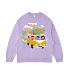 Let's Go! - Velvet sweater