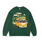 Let's Go! - Velvet sweater