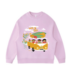 Let's Go! - Velvet sweater