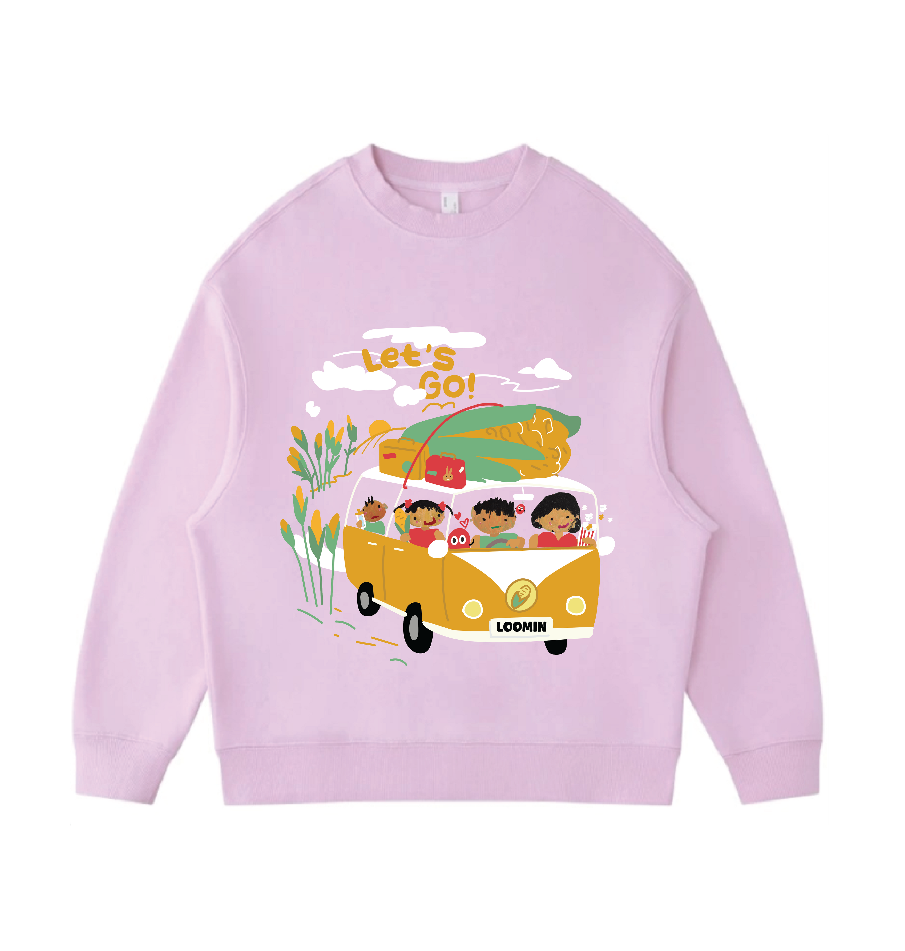 Let's Go! - Velvet sweater