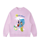 Surf Day - Velvet sweater