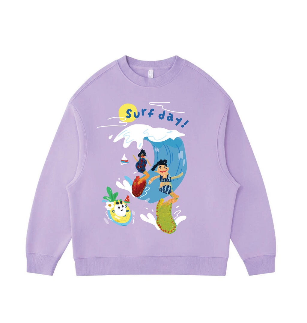 Surf Day - Velvet sweater