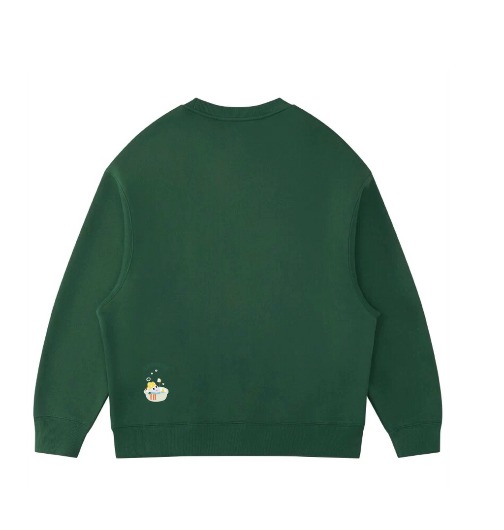 Bath time! - Velvet sweater