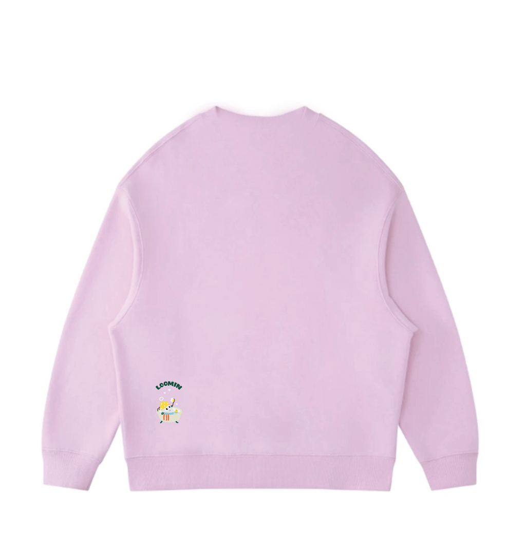 Bath time! - Velvet sweater