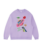 Way to stars - Velvet sweater