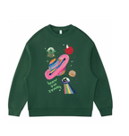 Way to stars - Velvet sweater