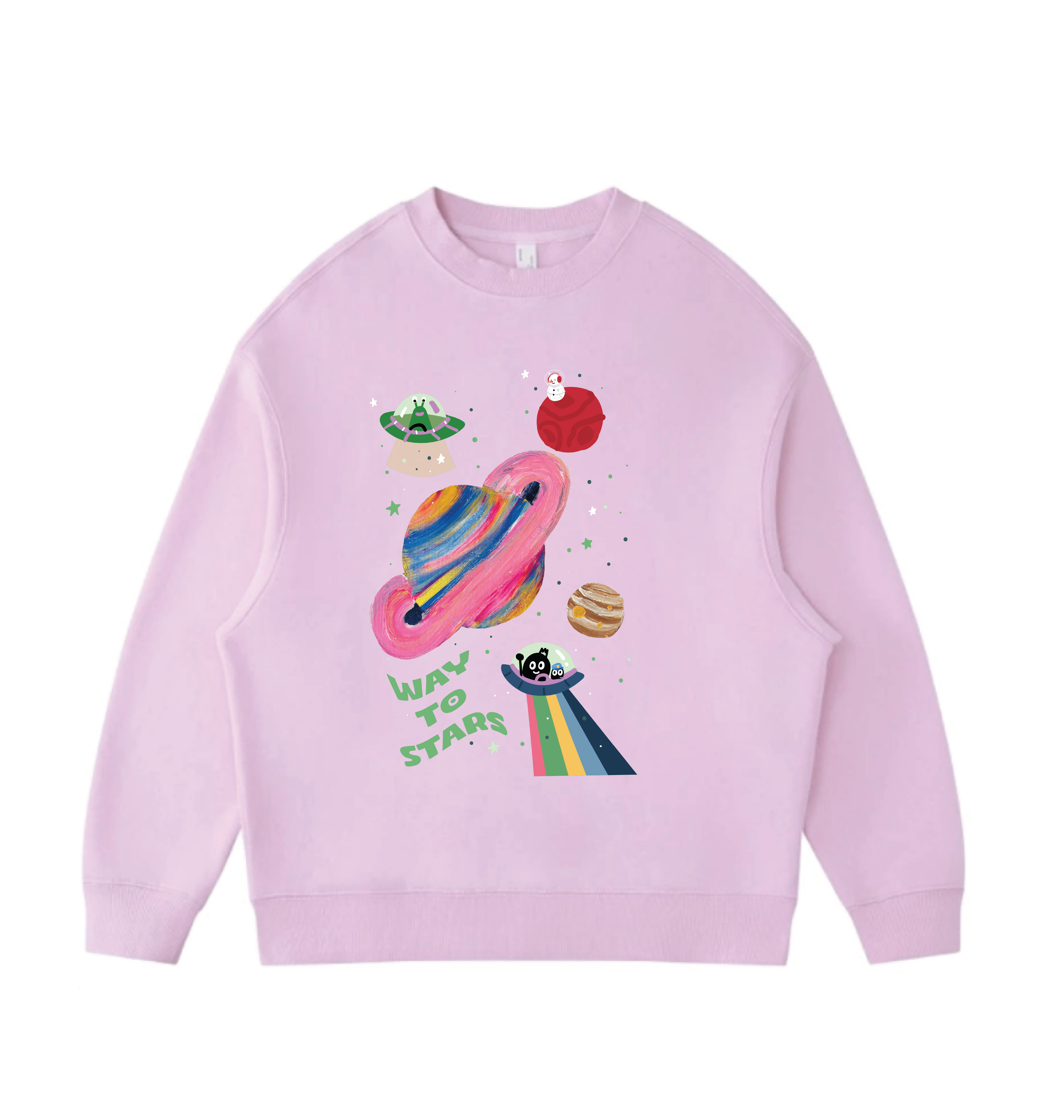 Way to stars - Velvet sweater