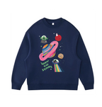 Way to stars - Velvet sweater