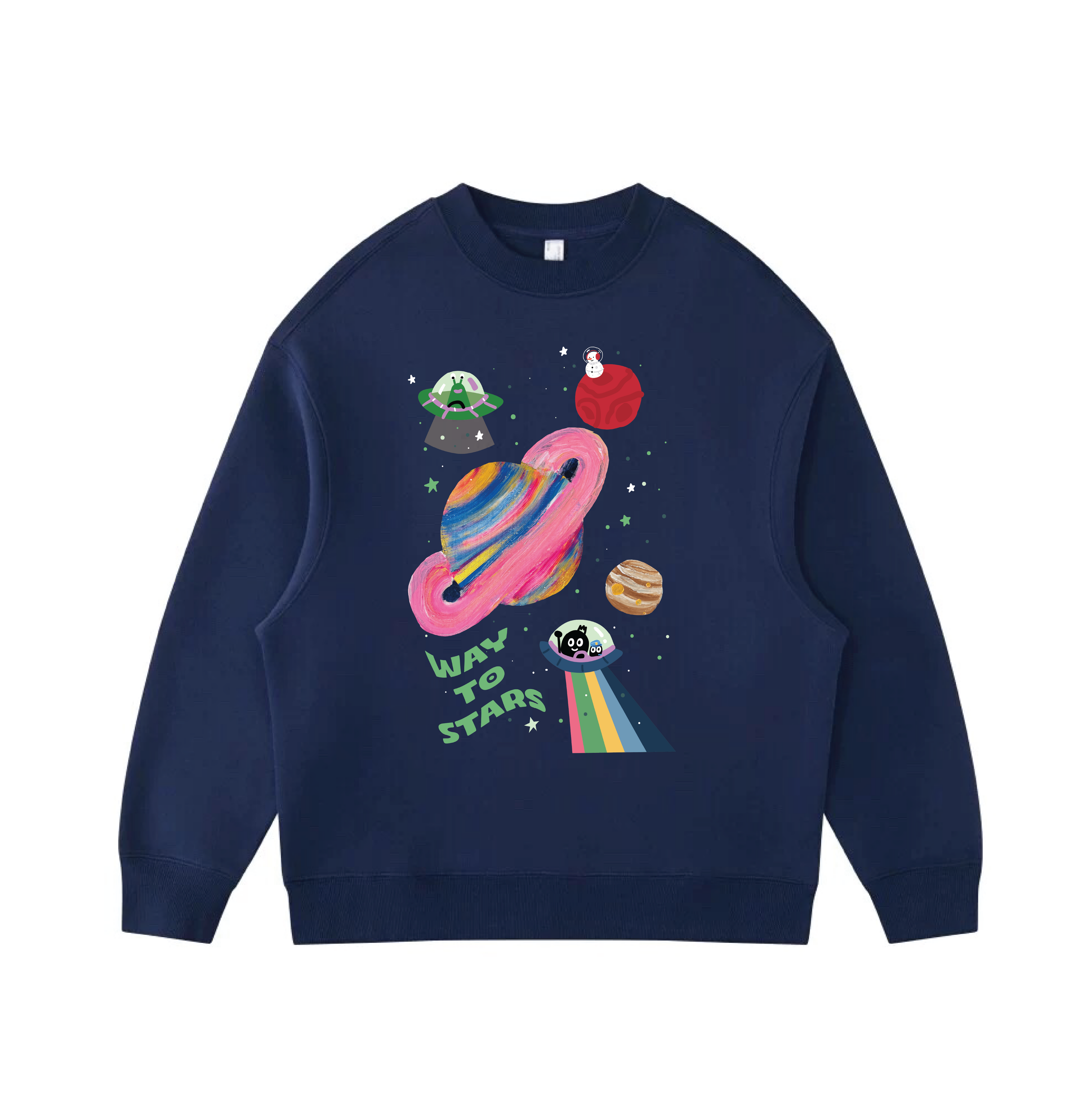 Way to stars - Velvet sweater